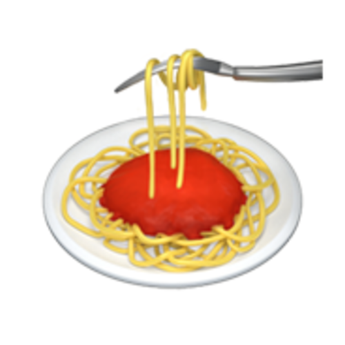 🍝 Emoji Domain iOS rendering